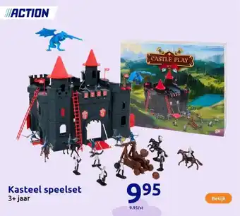Action Kasteel speelset aanbieding
