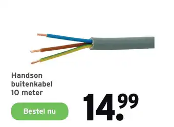 GAMMA Handson buitenkabel 10 meter aanbieding