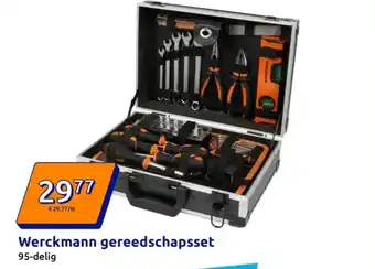 Action Werckmann gereedschapsset aanbieding