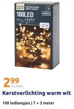Action Kerstverlichting warm wit aanbieding