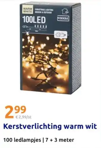 Action Kerstverlichting warm wit aanbieding