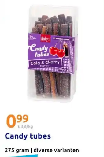 Action Candy tubes aanbieding