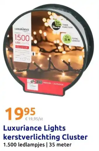 Action Luxuriance Lights kerstverlichting Cluster aanbieding