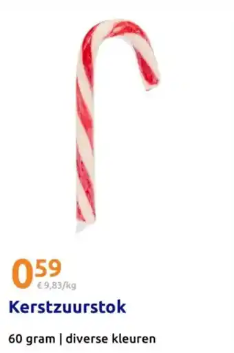 Action Kerstzuurstok aanbieding