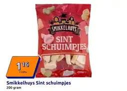 Action Smikkelhuys Sint schuimpjes aanbieding