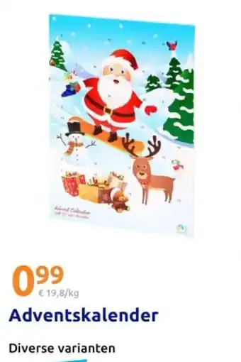 Action Adventskalender aanbieding
