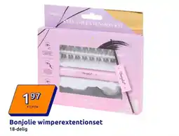 Action Bonjolie wimperextentionset aanbieding