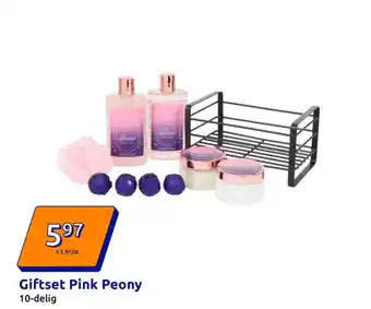 Action Giftset Pink Peony aanbieding