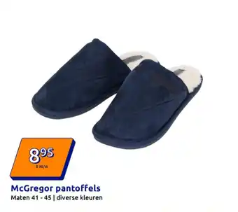 Action McGregor pantoffels aanbieding
