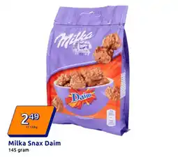 Action Milka Snax Daim aanbieding