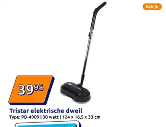 Action Tristar elektrische dweil aanbieding