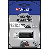 Amazon Verbatim 49319 128 GB Store'n'Go Pinstripe USB 3.2 Gen 1-flashdrive aanbieding