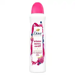Kruidvat Dove Advanced Care Winter Berry Swirl Antitranspirant Spray aanbieding