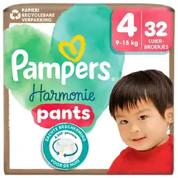 Kruidvat Pampers Harmonie Maat 4 Luierbroekjes aanbieding