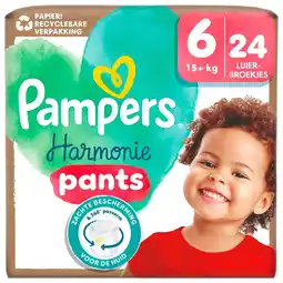 Kruidvat Pampers Harmonie Maat 6 Luierbroekjes aanbieding
