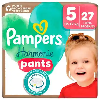 Kruidvat Pampers Harmonie Maat 5 Luierbroekjes aanbieding