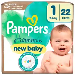 Kruidvat Pampers Harmonie Maat 1 Luiers aanbieding