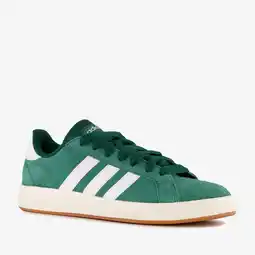 Scapino Adidas Grand Court Base heren sneakers groen aanbieding