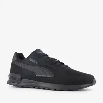 Scapino Puma Graviton heren sneakers zwart aanbieding