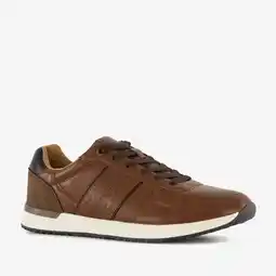Scapino Wrangler heren sneakers cognac wit aanbieding