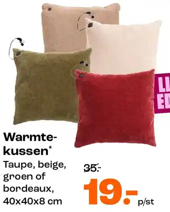 Kwantum Warmtekussen aanbieding