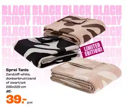 Kwantum Sprei Tanis aanbieding