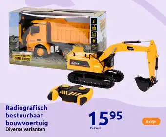 Action Radiografisch bestuurbaar bouwvoertuig aanbieding