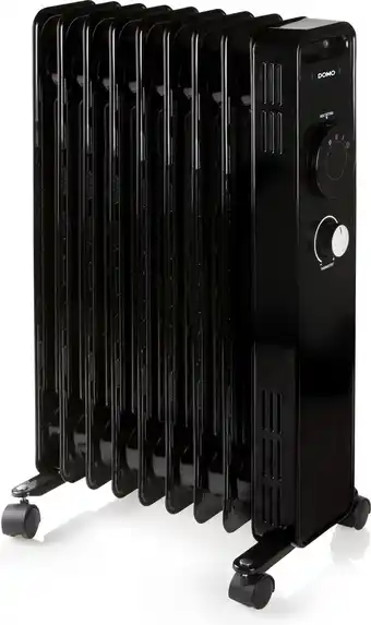 Bol.com Domo DO7327R - Olieradiator - 2000W - Zwart aanbieding