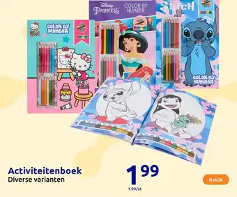 Action Activiteitenboek aanbieding