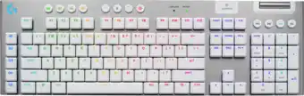 Coolblue Logitech G915 X Lightspeed Wireless Gaming Toetsenbord Wit Qwerty aanbieding