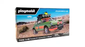 ANWB PLAYMOBIL Porsche 911 Carrera RS 2.7 71436 Meerkleurig aanbieding