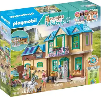 ANWB PLAYMOBIL Waterval Ranch 71351 Meerkleurig aanbieding