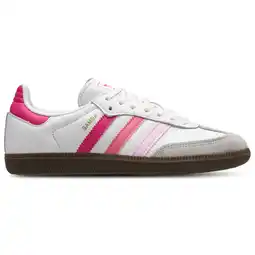 Foot Locker Adidas Samba Kindersneakers - Wit - Maat 38 2/3 - Leer aanbieding