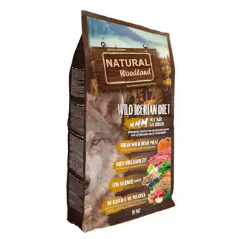 Zooplus 10kg Natural Woodland Wild Iberian droogvoer voor honden aanbieding