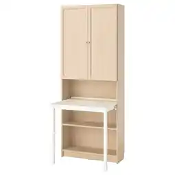 IKEA Billy boekenkast bureau wit hout - ruimtebesparend, verstelbaar, modern aanbieding