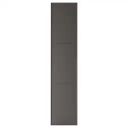 IKEA Verticale grijze kastdeur, gladde afwerking, afgeschuinde randen aanbieding