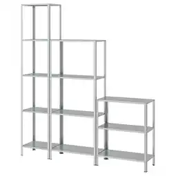 IKEA Gegalvaniseerde stalen hyllis legborden, meerlagig, leeg aanbieding