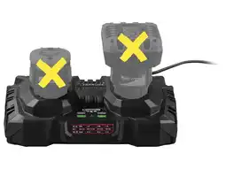 Lidl PARKSIDE Dubbele accu-oplader 12 V aanbieding