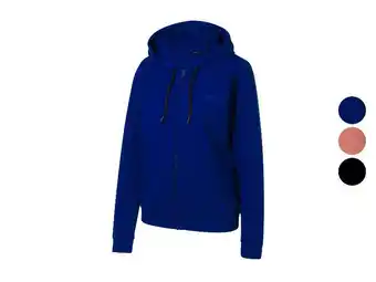 Lidl CRIVIT Dames hoodie met rits aanbieding