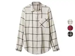 Lidl esmara Flanellen dames blouse aanbieding