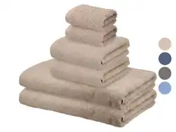 Lidl LIVARNO Set handdoeken aanbieding