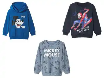 Lidl Kinder trui of hoodie Disney aanbieding