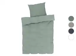 Lidl LIVARNO home Linnen dekbedovertrek 140 x 200 cm aanbieding