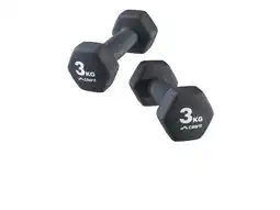 Lidl CRIVIT Hexagon dumbbells (2 x 3 kg) aanbieding