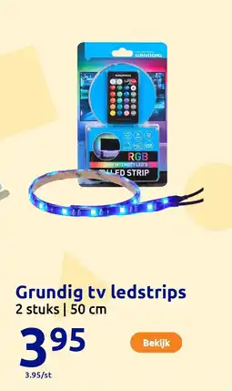 Action Grundig tv ledstrips aanbieding