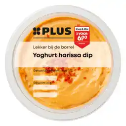 PLUS PLUS Yoghurt harissa dip aanbieding