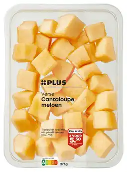 PLUS PLUS Verse Cantaloupe meloenblokjes aanbieding