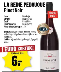 Dirck 3 La reine pedauque pinot noir aanbieding