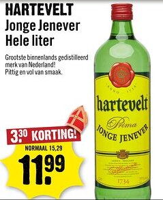 Dirck 3 Hartevelt jonge jenever aanbieding