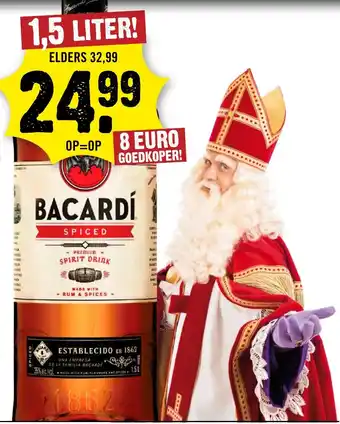 Dirck 3 Bacardí spiced aanbieding